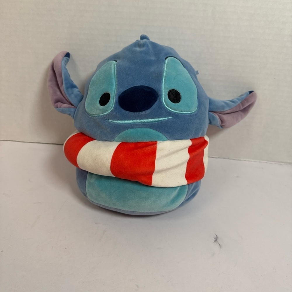 Squishmallow Kellytoy Plush Disney Lilo & Stitch Lifesaver Ring Stitch 8" - Picture 5 of 7